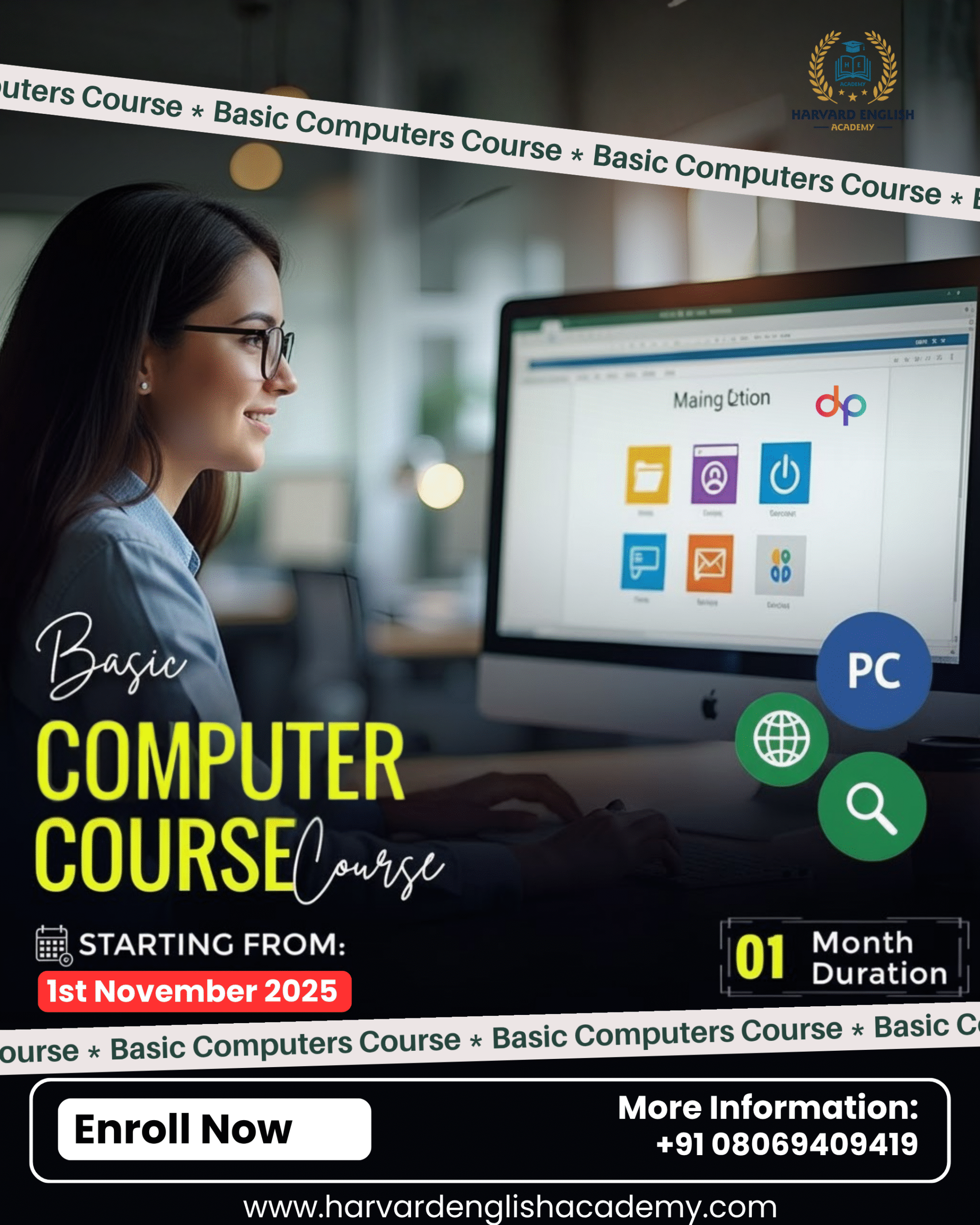 Basic Computers Course in Bangalore | Learn Computer Skills from Scratch